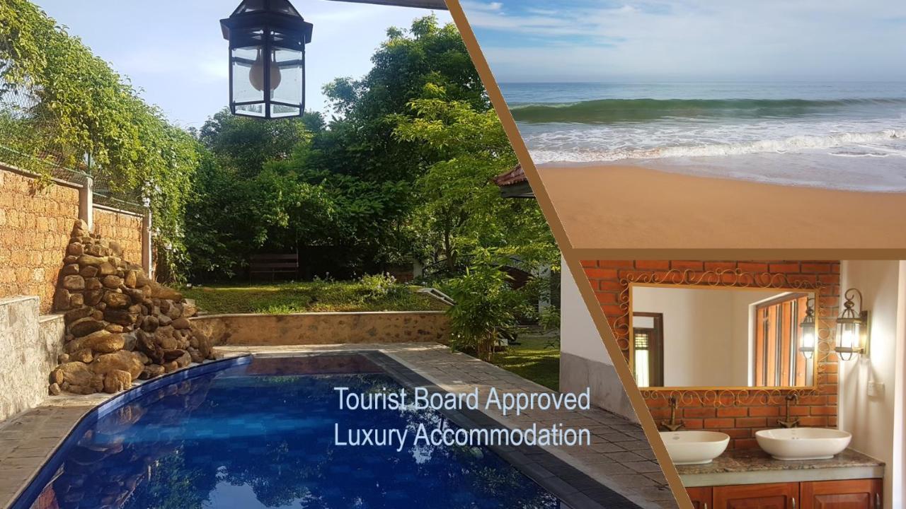 Siriniwasa Luxury Villa With Private Pool Induruwa Exterior photo